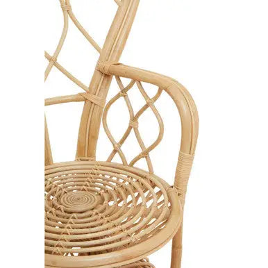 Natural Rattan Curved Chair | Java