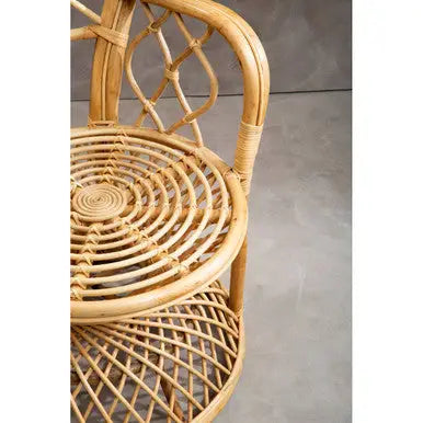 Natural Rattan Curved Chair | Java