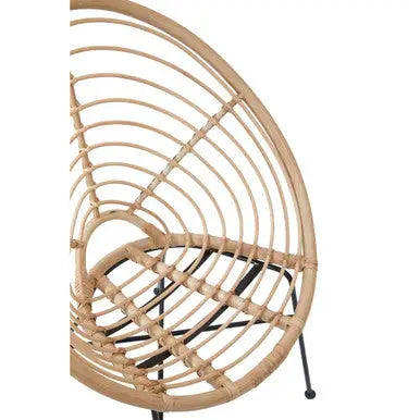 Natural Rattan Round Chair | Java