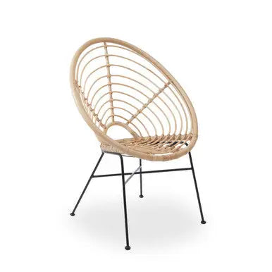 Natural Rattan Round Chair | Java