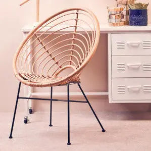 Natural Rattan Round Chair | Java