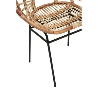 Natural Rattan Sunflower Chair | Java