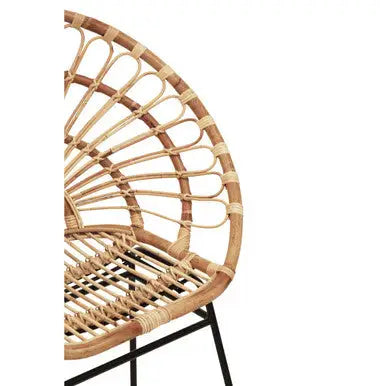 Natural Rattan Sunflower Chair | Java
