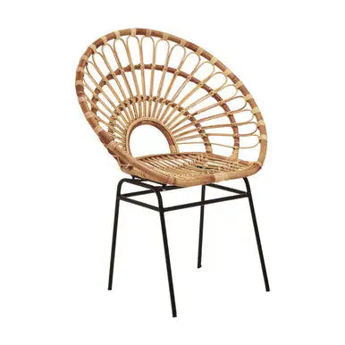 Natural Rattan Sunflower Chair | Java