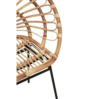 Natural Rattan Sunflower Chair | Java