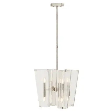 Nickel Finish Pendant Light | Celeste