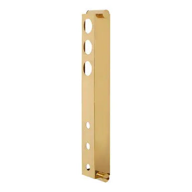 Novo 6 Bottle Gold Finish Vertical Wine Rack