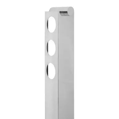 Novo 6 Bottle Silver Vertical Wine Rack