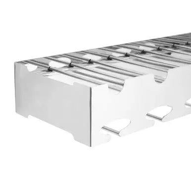 Novo 6 Bottle Silver Wide Wine Rack