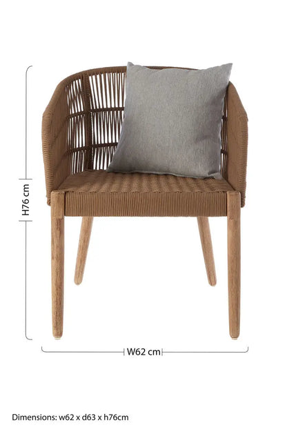 Opus Woven Rope Armchair