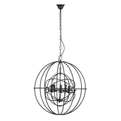 Orbital 5 Arm Round Pendant Light