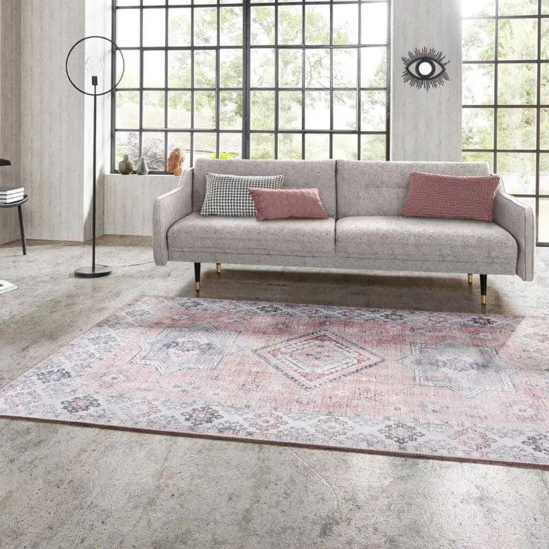 Oriental Gratia Pink Rug