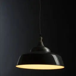 Oslo Grey Large Pendant Light