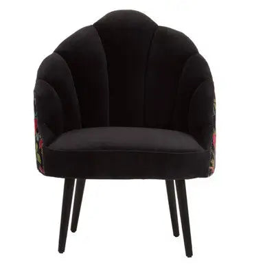 Peacock Design Scalloped Chair | Cefena