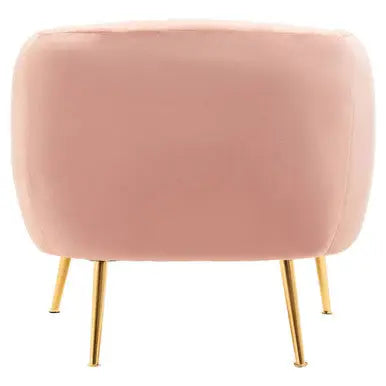 Pink Velvet Armchair | Yasmeen