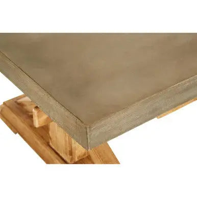 Pompeii Natural and Grey Finish Wooden Coffee Table