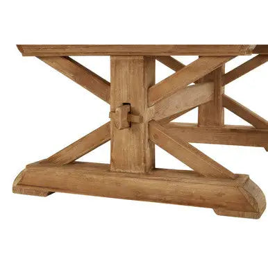Pompeii Natural and Grey Finish Wooden Coffee Table