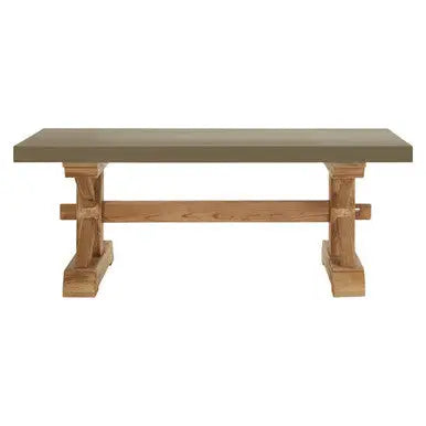 Pompeii Natural and Grey Finish Wooden Coffee Table