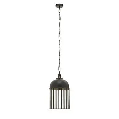 Preston Antique Black Pendant Light
