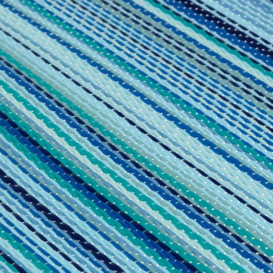 Rainbow Outdoor Rug Blue | 1020