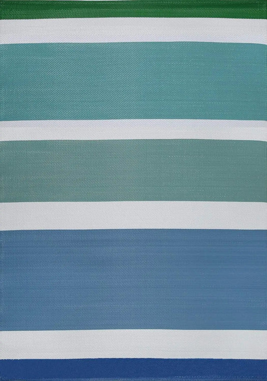 Rainbow Outdoor Rug Blue | 1030