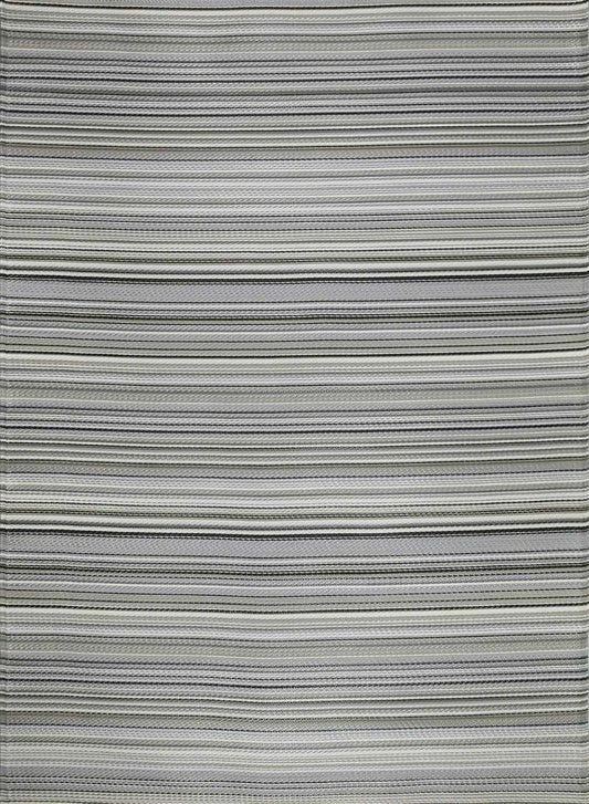 Rainbow Outdoor Rug Grey | 1020