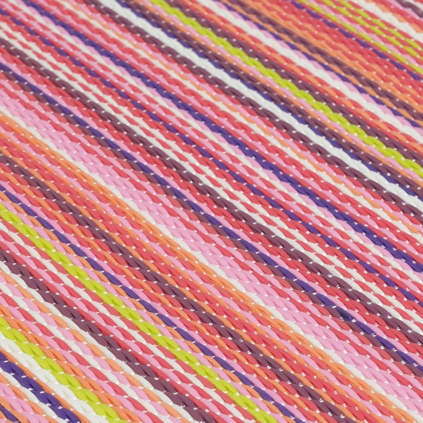 Rainbow Outdoor Rug Pink | 1020