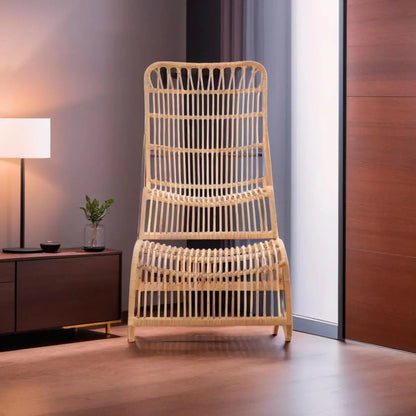Rattan Chair and Footstool Set | Manado
