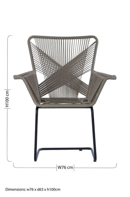 Rattan Effect Chair | Manado