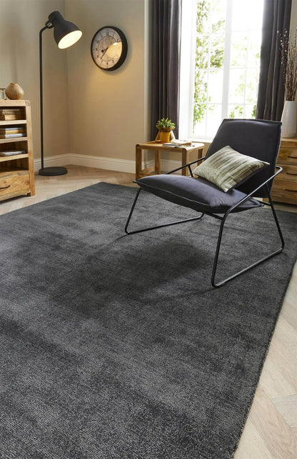 Reef Dark Grey Eco-Friendly Rug