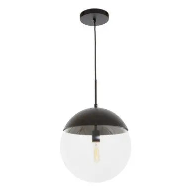 Revive Black Finish Pendant Light