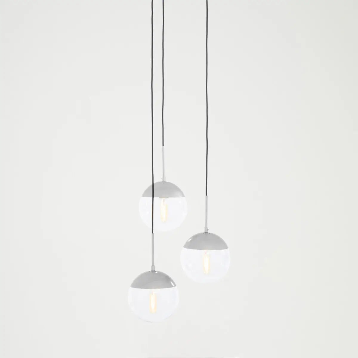 Revive Chrome Finish 3 Pendant Light