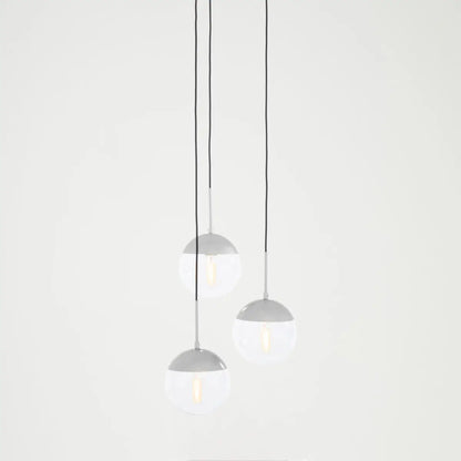 Revive Chrome Finish 3 Pendant Light