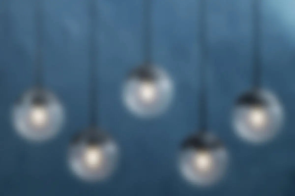 Revive Clear Glass Shades Pendant Light