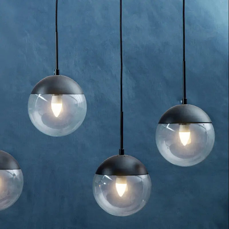 Revive Clear Glass Shades Pendant Light