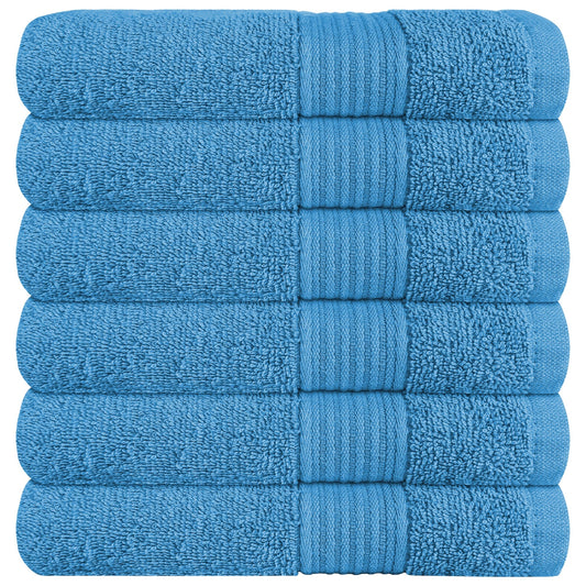 Rhodes Towel Aqua 100% Cotton Hotel Quality Soft Super Absorbent Hand Bath Towels Sheets & Face Cloths by OLIVIA ROCCO