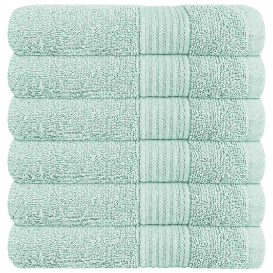 Rhodes Towel Seafoam 100% Cotton Hotel Quality Soft Super Absorbent Hand Bath Towels Sheets & Face Cloths by OLIVIA