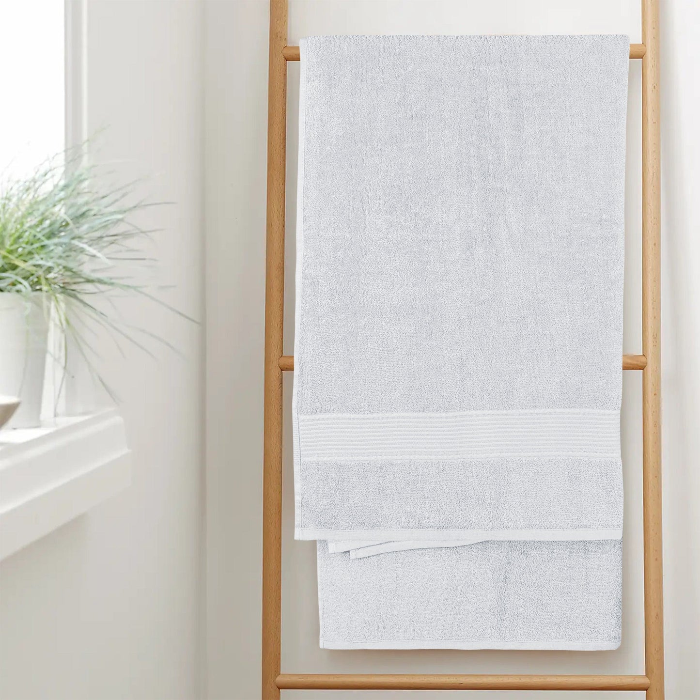 Rhodes Towel White 100% Cotton Hotel Quality Soft Super Absorbent Hand Bath Towels Sheets & Face Cloths by OLIVIA ROCCO