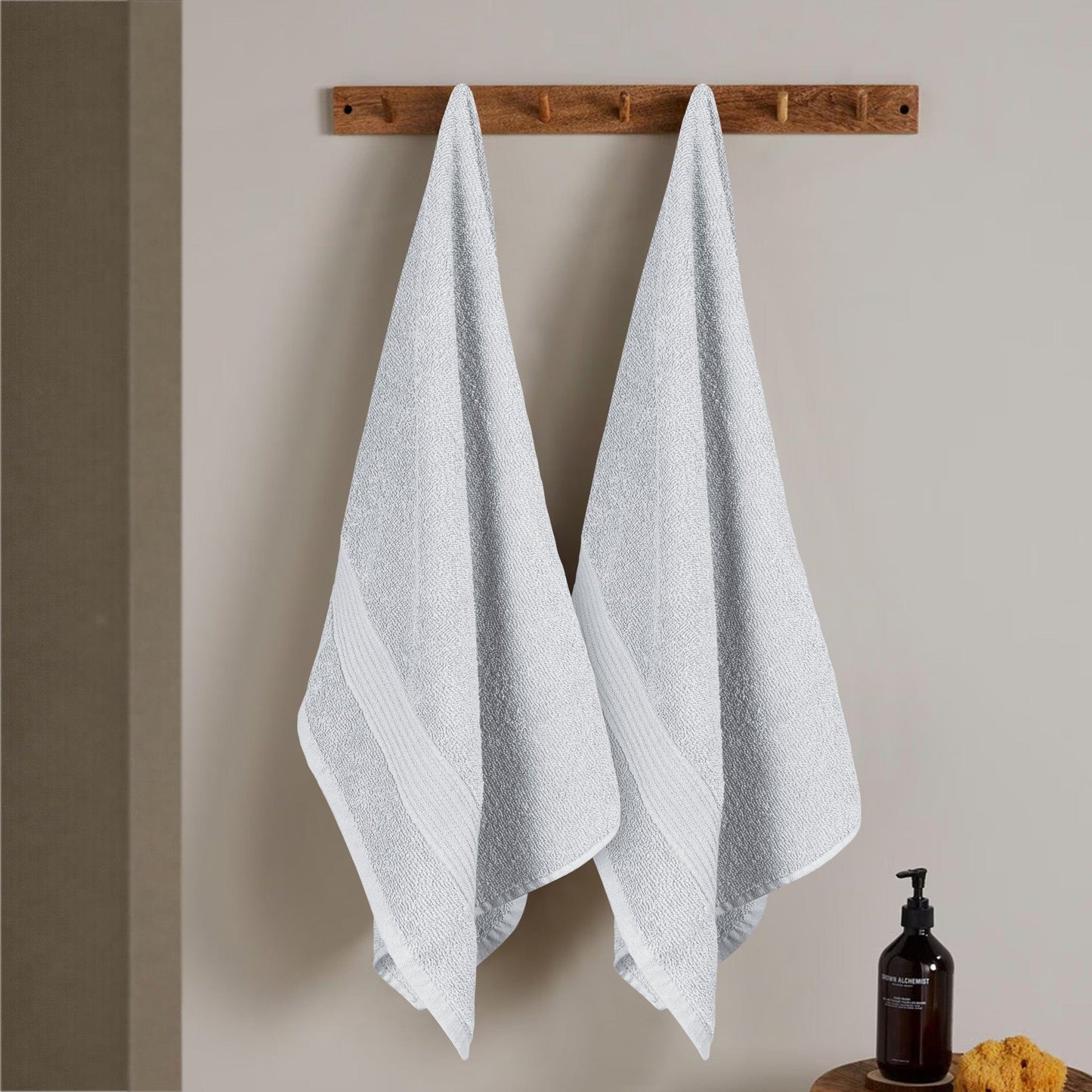 Rhodes Towel White 100% Cotton Hotel Quality Soft Super Absorbent Hand Bath Towels Sheets & Face Cloths by OLIVIA ROCCO