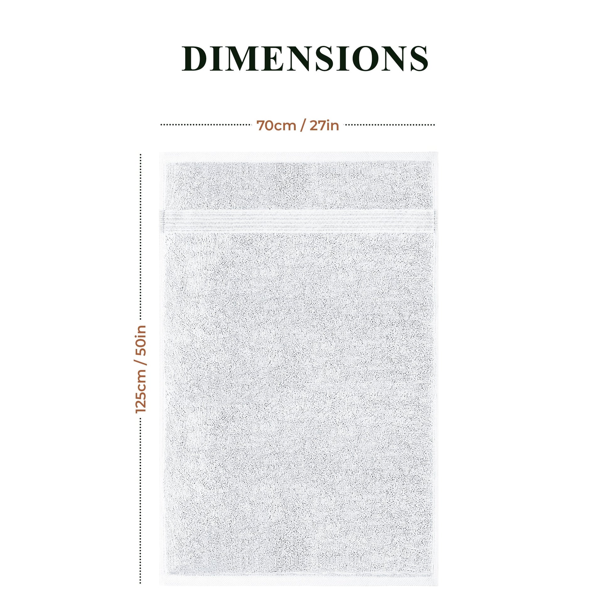 Rhodes Towel White 100% Cotton Hotel Quality Soft Super Absorbent Hand Bath Towels Sheets & Face Cloths by OLIVIA ROCCO