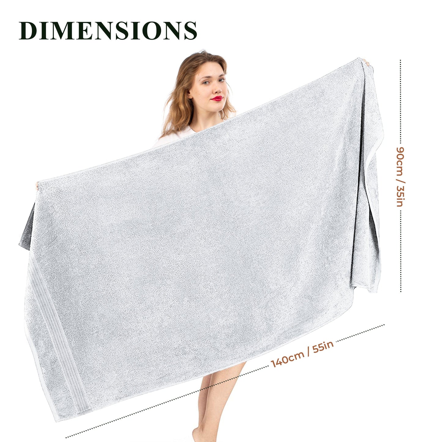 Rhodes Towel White 100% Cotton Hotel Quality Soft Super Absorbent Hand Bath Towels Sheets & Face Cloths by OLIVIA ROCCO