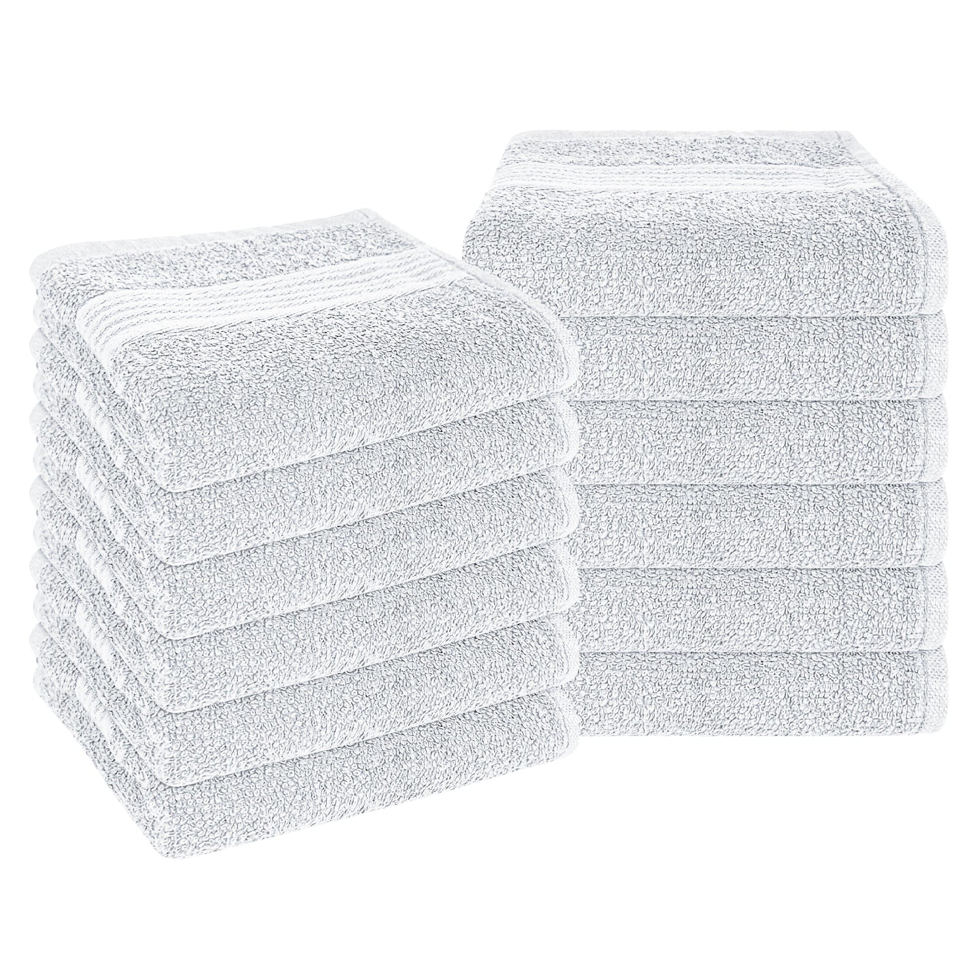 Rhodes Towel White 100% Cotton Hotel Quality Soft Super Absorbent Hand Bath Towels Sheets & Face Cloths by OLIVIA ROCCO