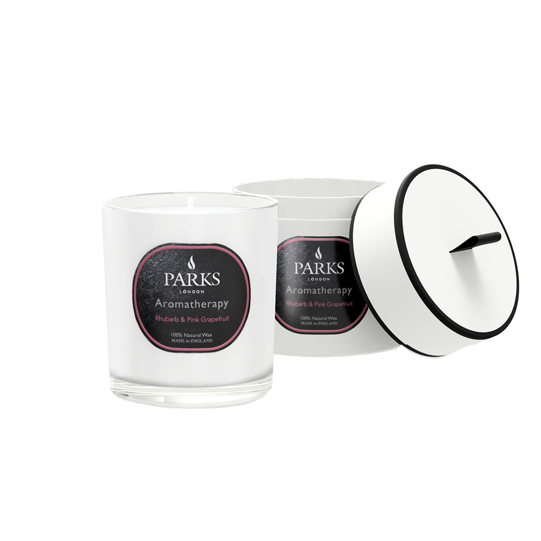 RHUBARB & PINK GRAPEFRUIT CANDLE 220G - Candles