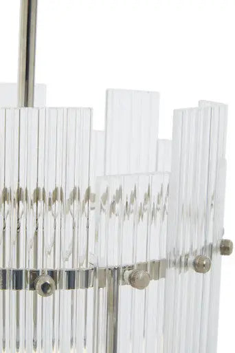 Ritz One Bulb Glass Pendant Light