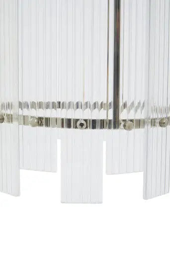 Ritz One Bulb Glass Pendant Light