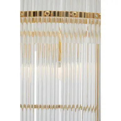 Ritz Six Bulb Glass Pendant Light