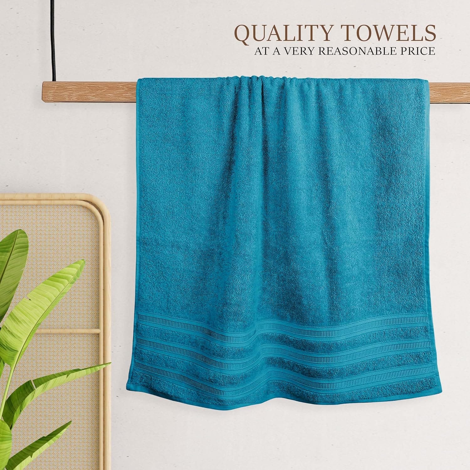 Ritz Viscose Stripe Super Soft Cotton Luxury Absorbent Towels Jumbo Bath Sheet Packs & Towel Bale Sets Available