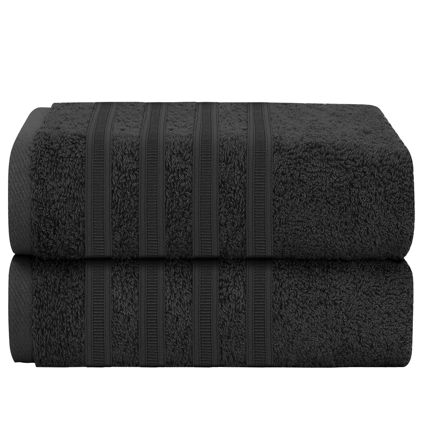 Ritz Viscose Stripe Super Soft Cotton Luxury Absorbent Towels Jumbo Bath Sheet Packs & Towel Bale Sets Available