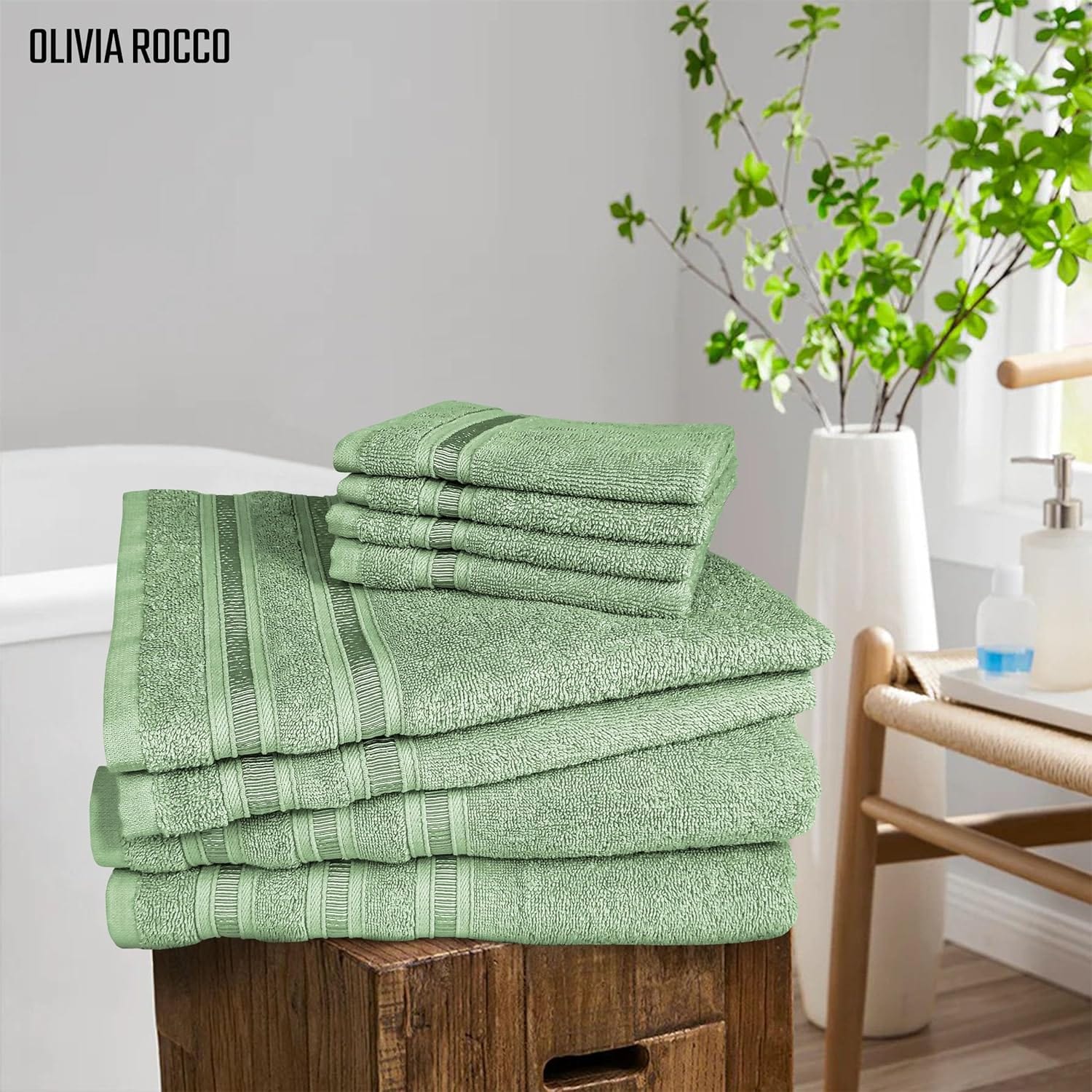 Ritz Viscose Stripe Super Soft Cotton Luxury Absorbent Towels Jumbo Bath Sheet Packs & Towel Bale Sets Available