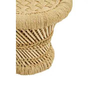 Rowan Natural Bamboo Childrens Chair and Stool Set